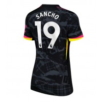 Maglia Calcio Chelsea Jadon Sancho #19 Terza Divisa Donna 2024-25 Manica Corta